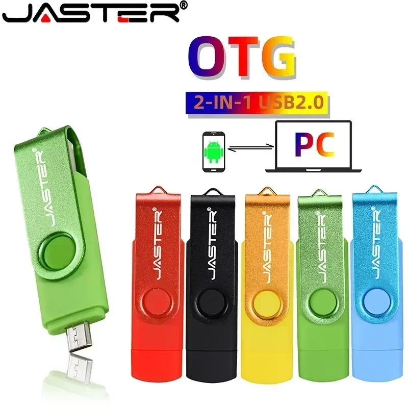 JASTER TYPE-C unidad Flash USB de alta velocidad OTG Pen Drive 256GB 128GB 64GB USB Stick 32GB Pendrive Flash Disk para Android Micro/PC