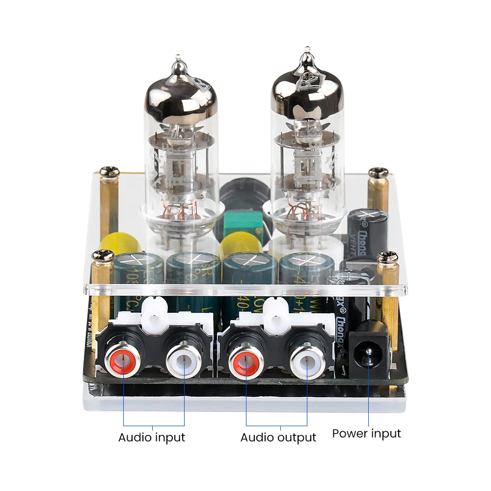 AIYIMA Upgraded 6A2 Tube Preamplifier Amplifiers HiFi Preamp Bile Buffer Audio Amp Speaker Sound Amplifier Home Theater DIY
