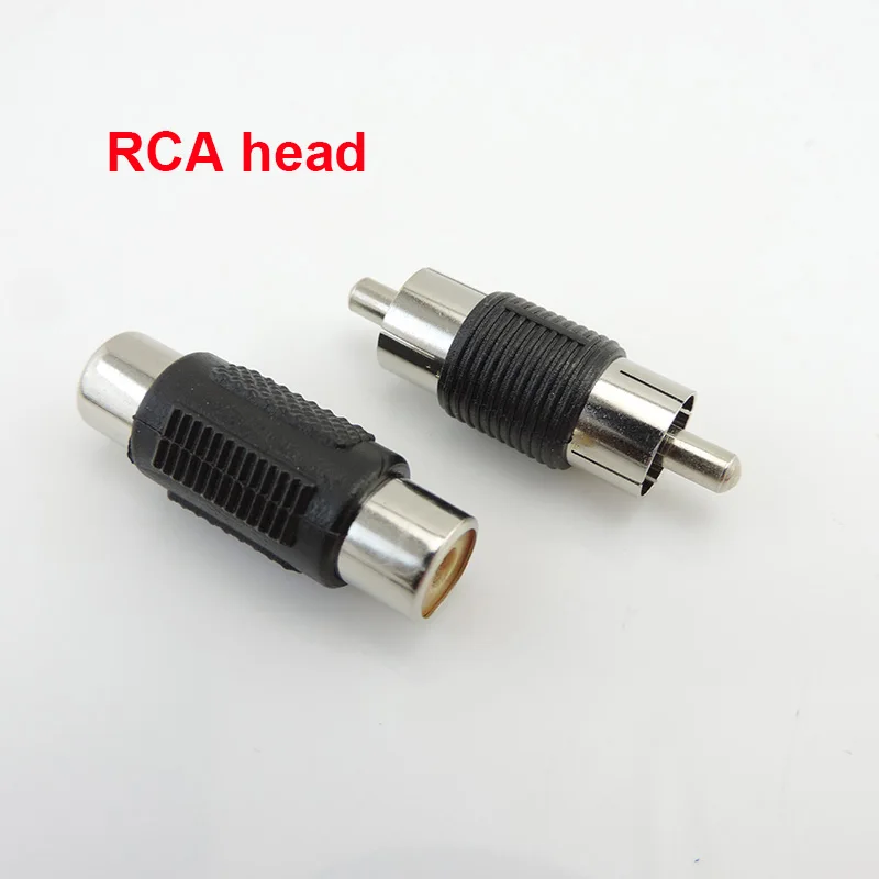 M12 航空ヘッド 4Pin オスメス DC プラグ RCA コネクタデュアルカプラーオスメス延長ケーブル