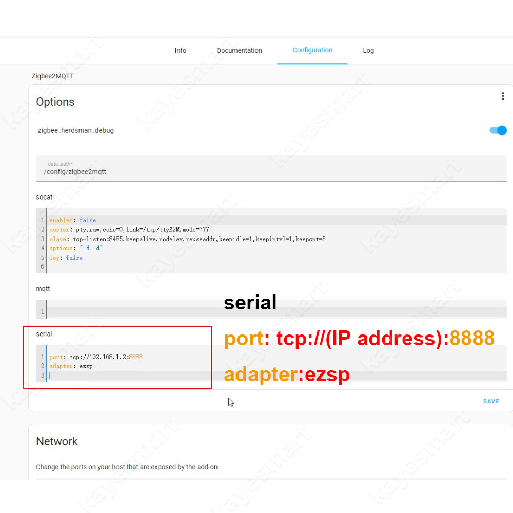 Zigbee 3,0 Hub de enlace inteligente automatización del hogar puente Ethernet Tasmota MQTT Firmware funciona con el asistente del hogar Zigbee2MQTT