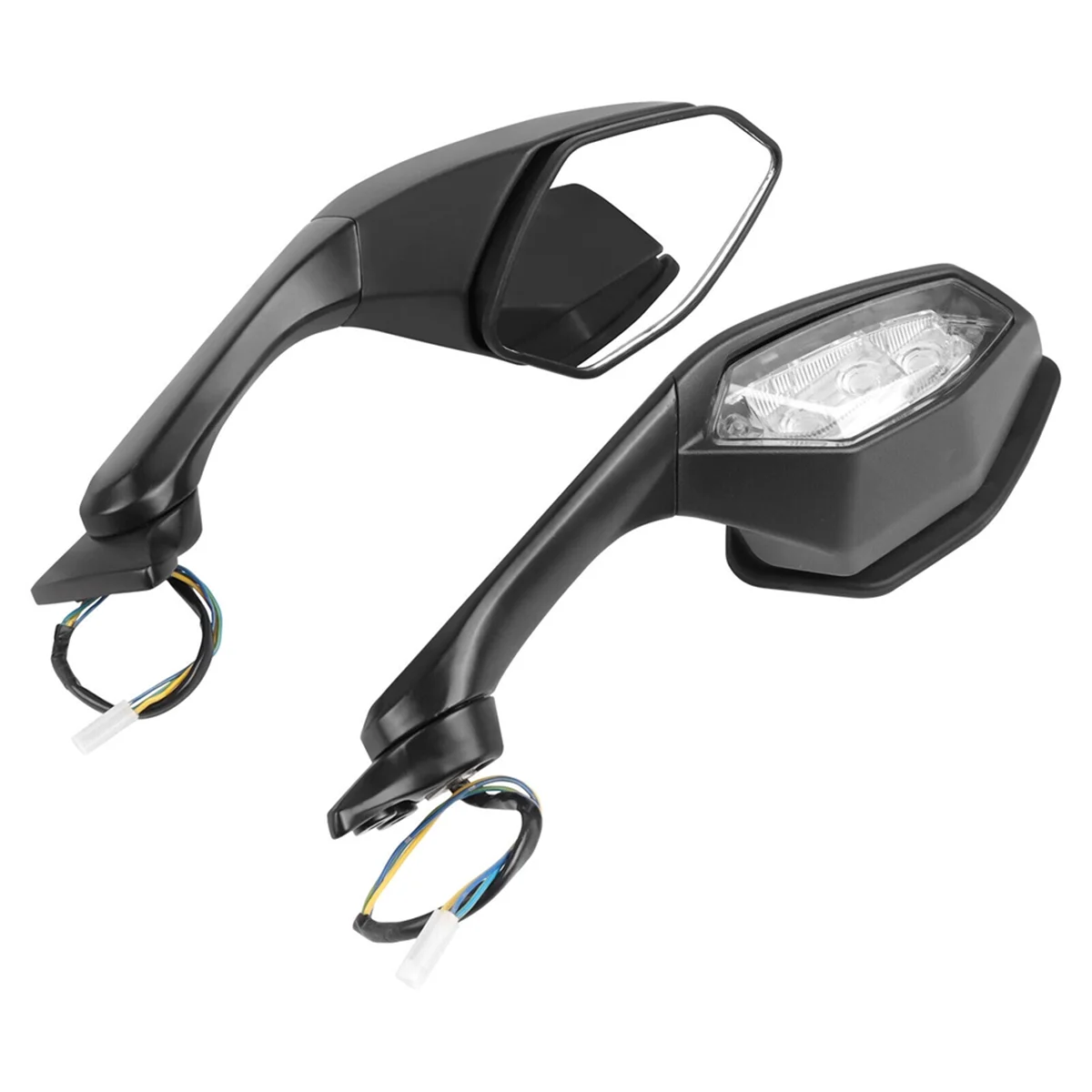 Spion sepeda motor dengan sinyal belok untuk R1 R6 YZF-R1 YZF-R6 2017 2018 2019 2020