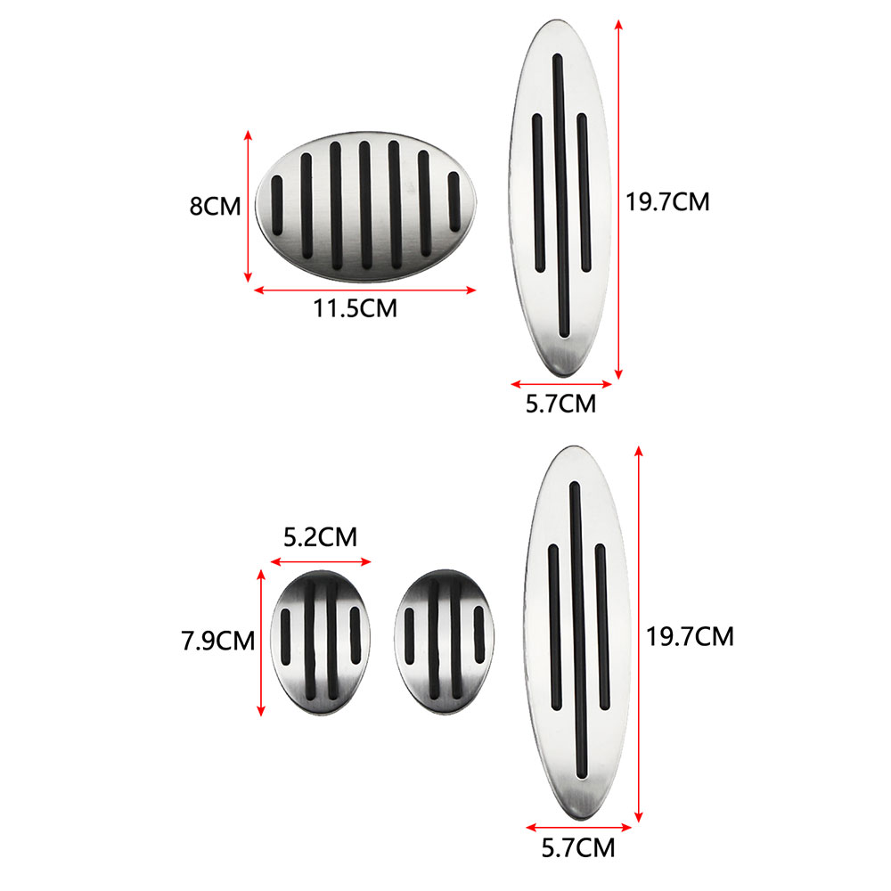 車のペダルガスブレーキクラッチレストペダルミニクーパーワンハッチハードトップ同胞 JCW R56 R60 R61 F54 F55 F56 アクセサリー