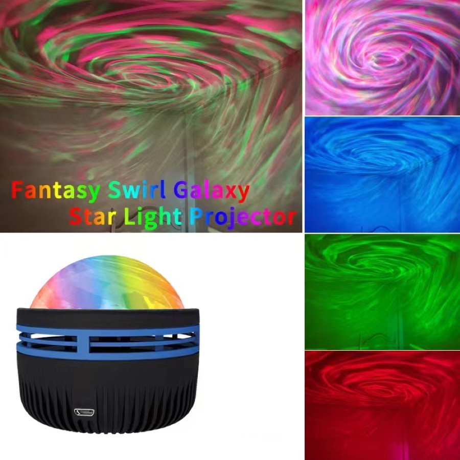 LED Galaxy Projector Light, Colorido Galaxy Sky, Quarto Night Light, Decoração do quarto das crianças, Decoração de Natal