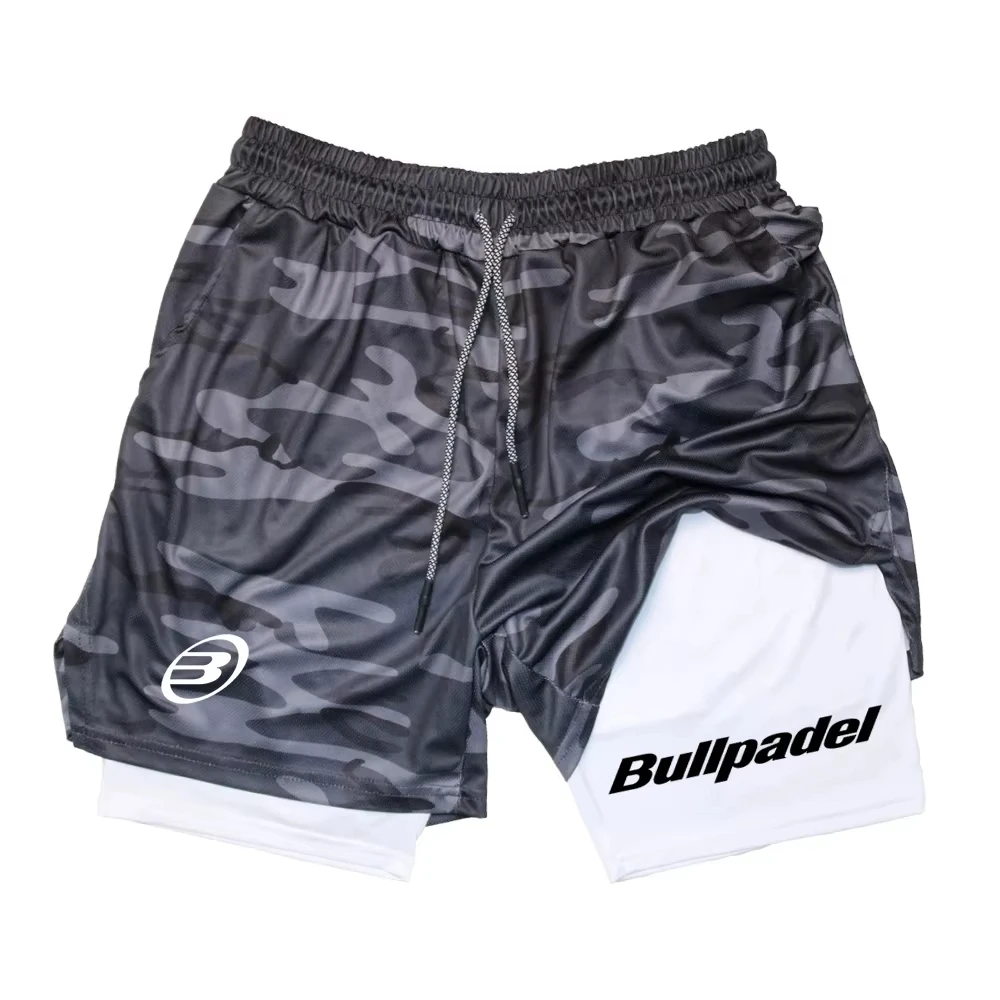 新しいメンズ Padel スポーツショーツ夏の男性通気性テニスショーツ速乾性バドミントンズボン屋外ランニングスポーツウェア
