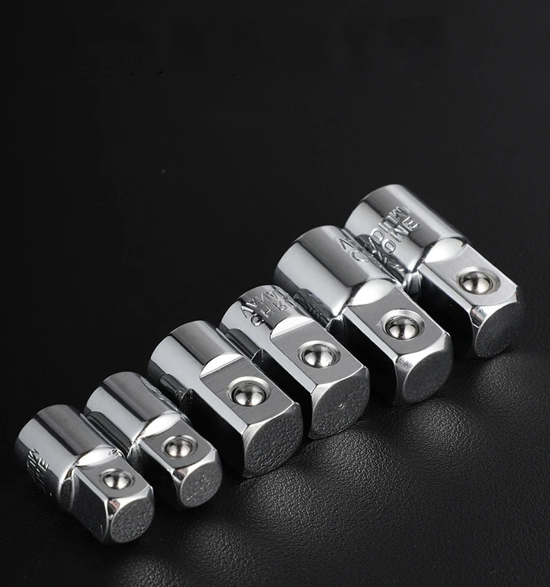 1/2,1/4,3/8 trinquetes llave adaptador de enchufe convertidor llave de tubo de transferencia adaptador de manga de trinquete llave de accionamiento cabezal de conexión