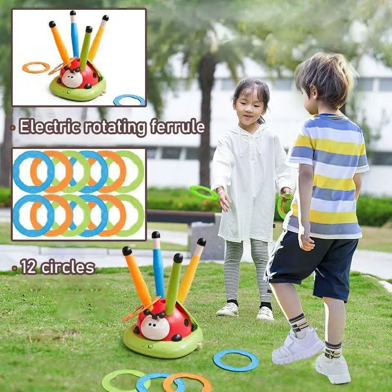 Juguetes deportivos de mariquita mejorados, béisbol 2/3/4/5 en 1, máquina de cuerda para saltar, virola, juguete para saltar, juegos al aire libre para niños