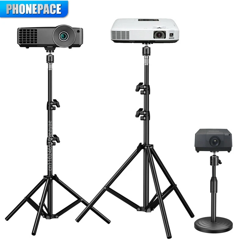 Suporte de tripé dobrável PHONEPACE - Projetor Câmera Suporte para notebook de computador para celular Base estável durável