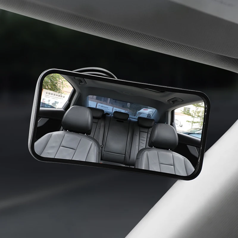 Espelho universal para bebê para carro 360 ° Ventosa tipo assento traseiro do carro espelho retrovisor do bebê espelho auxiliar ajustável de observação da criança
