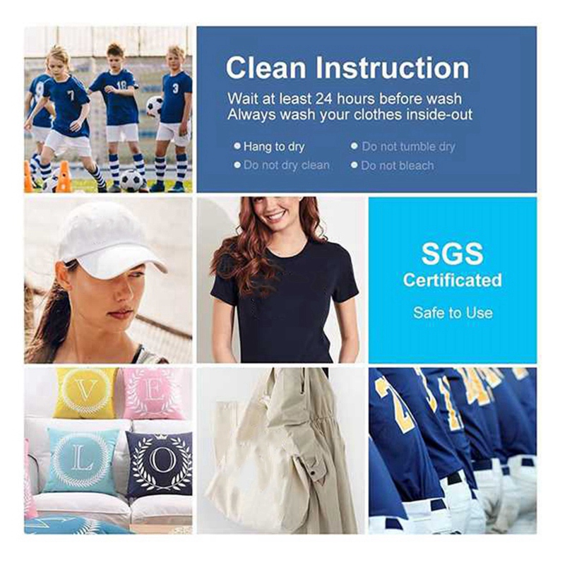 Feuilles de vinyle à transfert de chaleur HTV PU, 36 pièces, 12x10 pouces, fer sur vinyle, machine de presse à chaud, t-shirts de bricolage