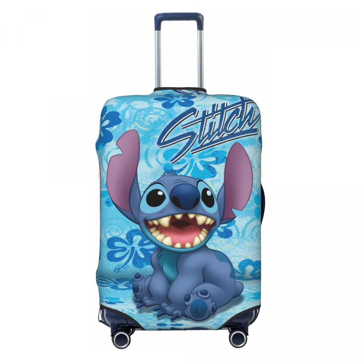 Fundas lindas para maletas de viaje con protector de cubierta de equipaje de punto personalizado para 18-32 pulgadas