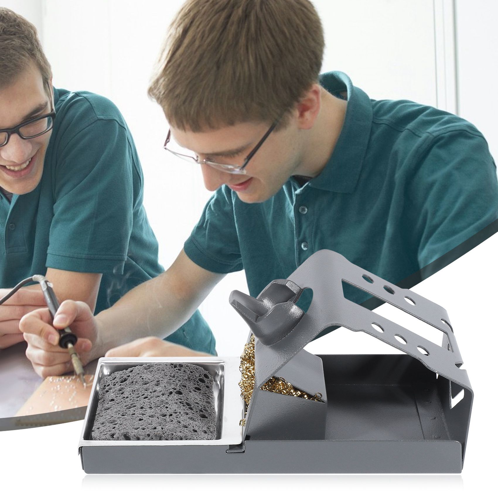 T12溶接ステーション,安定した溶接,絶縁パッド付き鉄チップホルダー,真ちゅう製ワイヤーボールチップ