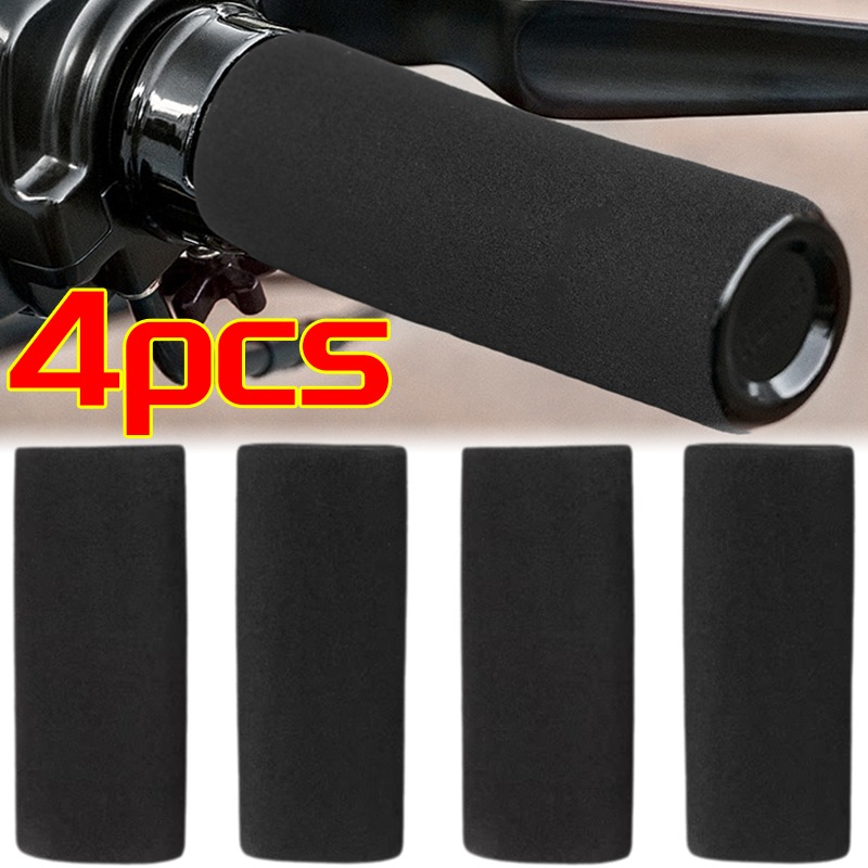 Антивибрационный чехол для ручки мотоцикла, удобные ручки из пенопласта, универсальная термоусадочная ручка, чехол на руль, рукав
