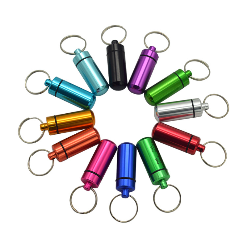 Mini pastillero de viaje portátil, 3 uds., todo en uno, fácil de limpiar, recarga de pastillas, previene caídas, contenedor de almacenamiento de pastillas