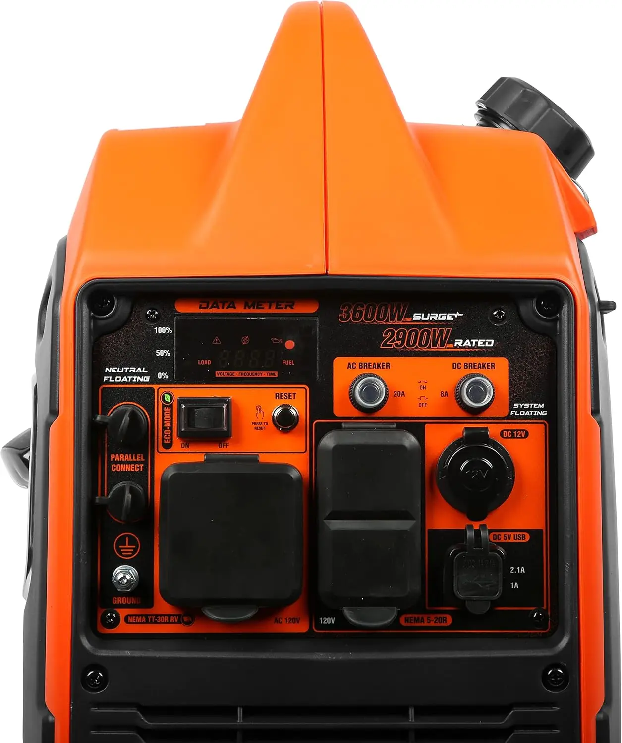 Portable Inverter Generator, RV-Ready, Quiet and Lightweight with Fuel Shut Off (56360i)