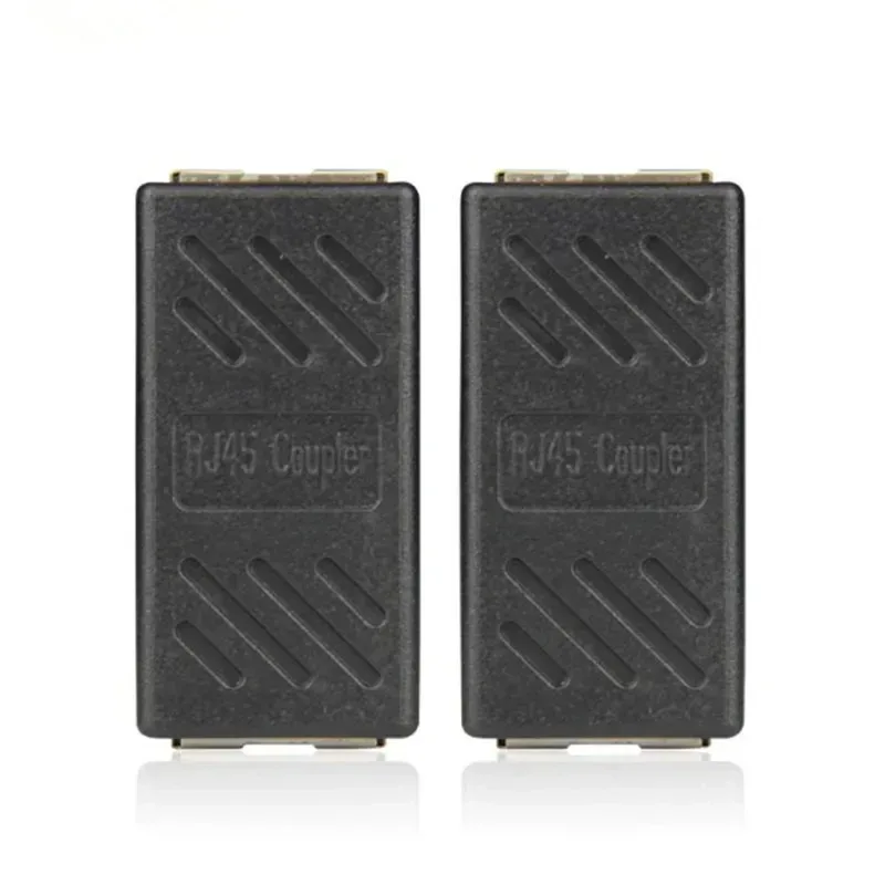 Conector estándar Rj45 Cat7 Cat6 Cat5e adaptador de doble enchufe Cat 6 8p8c extensor de red Rg Rj 45 Rg45 Cable Ethernet