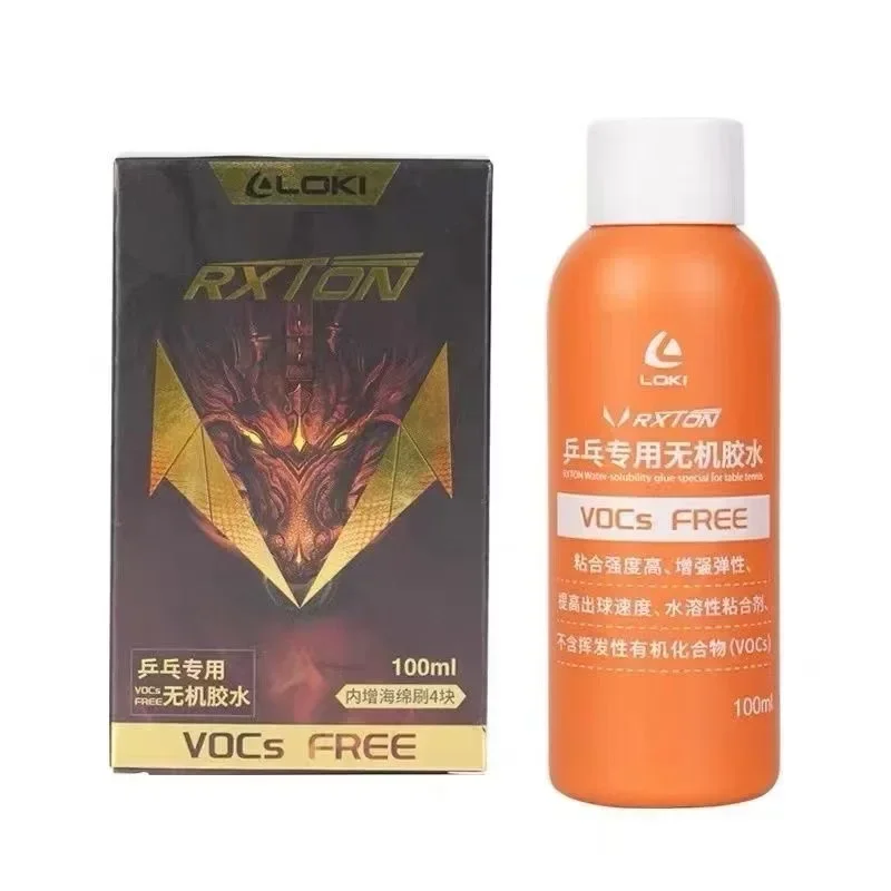 Original LOKI Waterbased Booster 100ml Water Glue for Table Tennis Racket Ping Pong Accessories ITTF Approved NO-V.O.C LOKI Glue