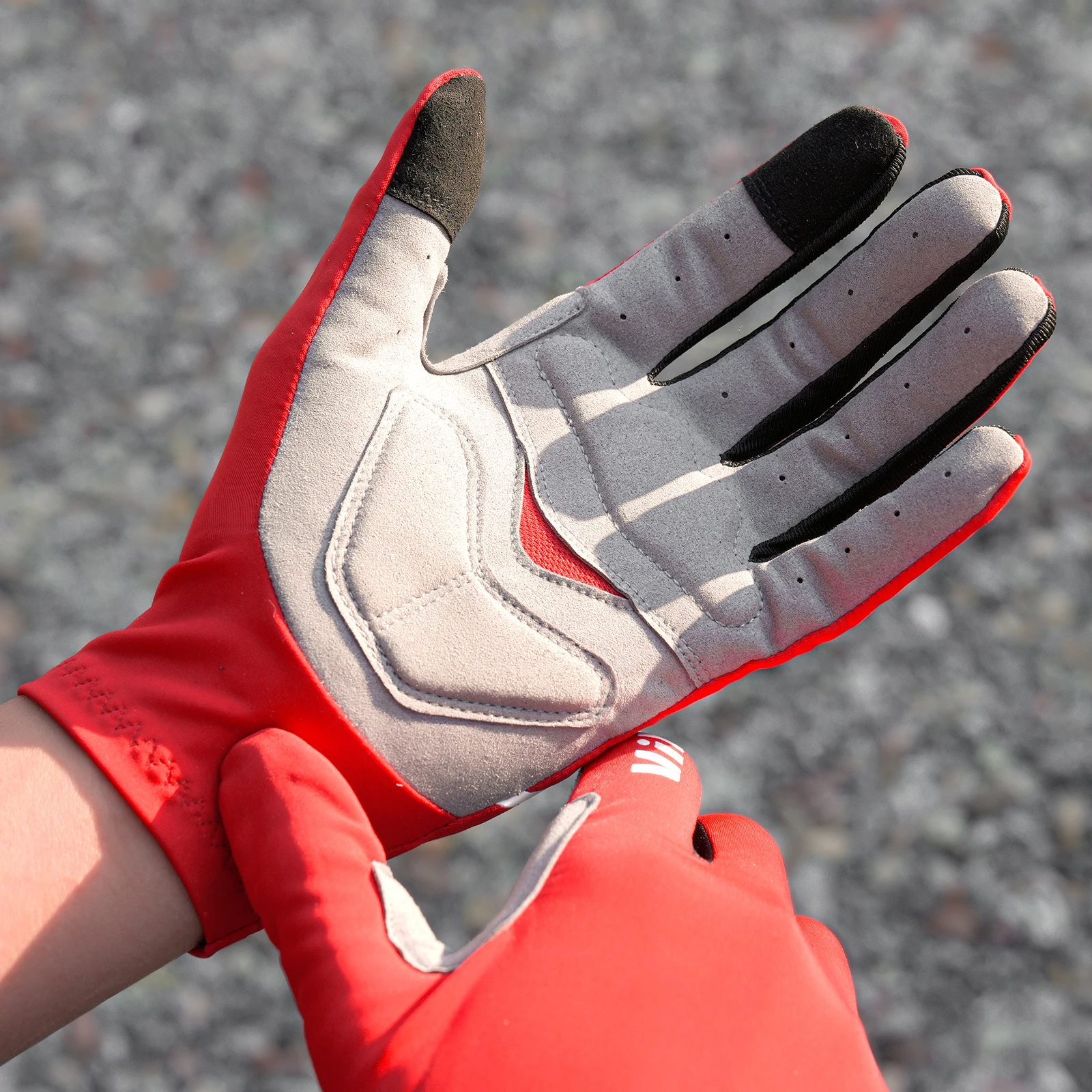 1 paio di guanti da ciclismo Breaking Wind Guanti da bicicletta antiscivolo Guanti da bici da strada da corsa MTB Biciclet Guanti Ciclismo