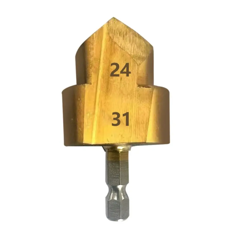 Hexagon Shank PPR Lifting Drill Water Pipe Connection Tool 20/25/32mm Stepped Drill Bit Drilling Tools Set High Quality