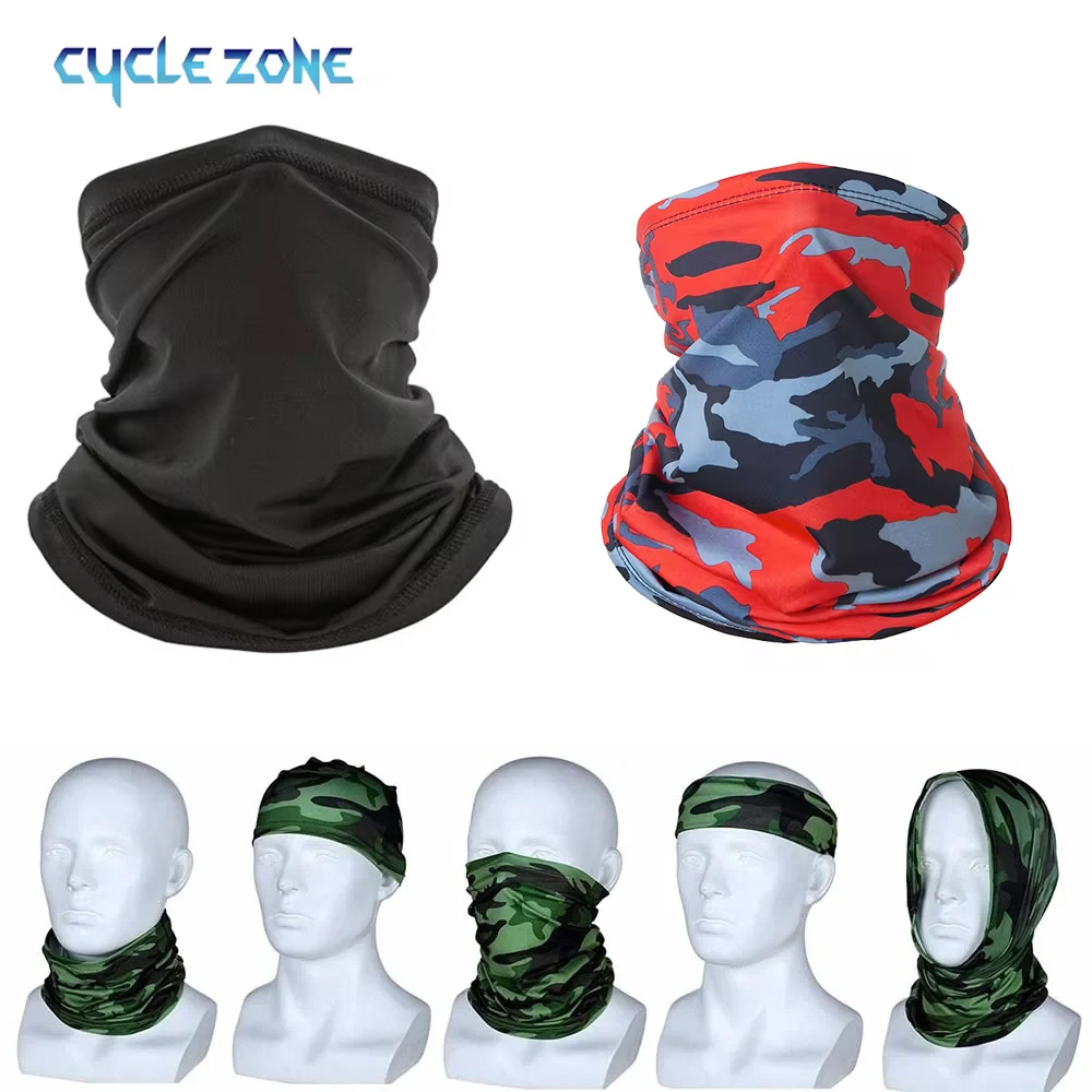 1 Stück Radfahren Gesichtsmaske Atmungsaktives Kopftuch Bandana Schal Hals Multifunktionaler UV-Schutz Outdoor Angeln Wandern Kopfband