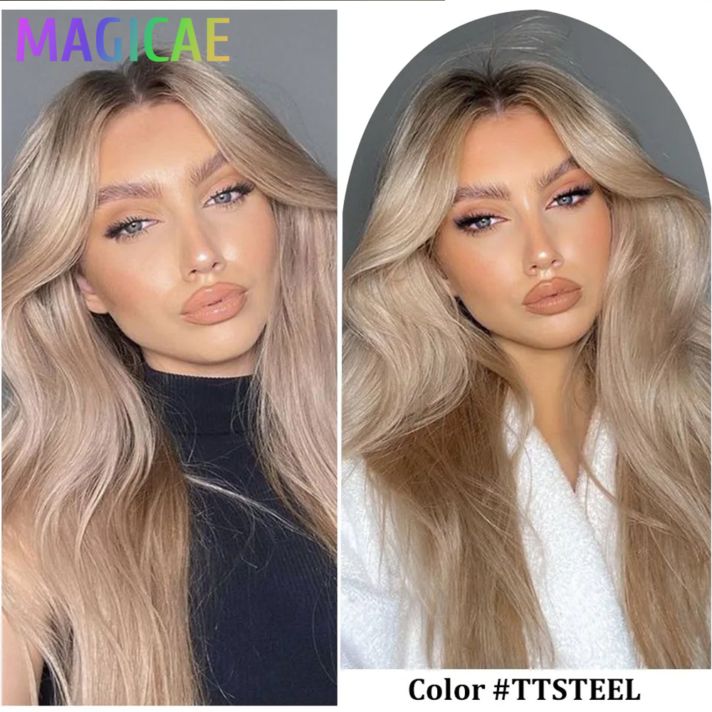 30 дюймов 200 грамм Ombre коричневые объемные волны пучки волос Highlight Piano Blond SP27/613 высокотемпературные синтетические волосы для наращивания