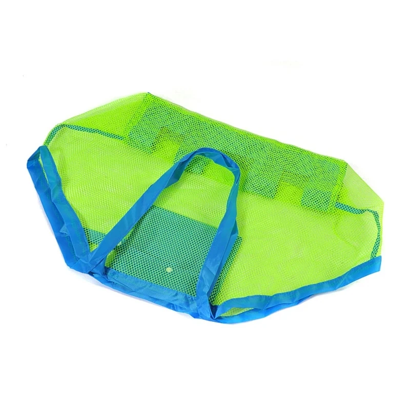 Kinderen Zand Weg Draagbare Mesh Tas Kinderen Badspeelgoed Opbergzakken Zwemmen Grote Strandtas voor Handdoeken Vrouwen Cosmetische Make-up Tas