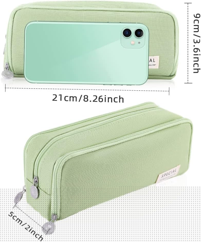 Kawaii Pencil Case Large Capacity Storage Bag Organizer Office Student Japanese Stationery  School Supplies