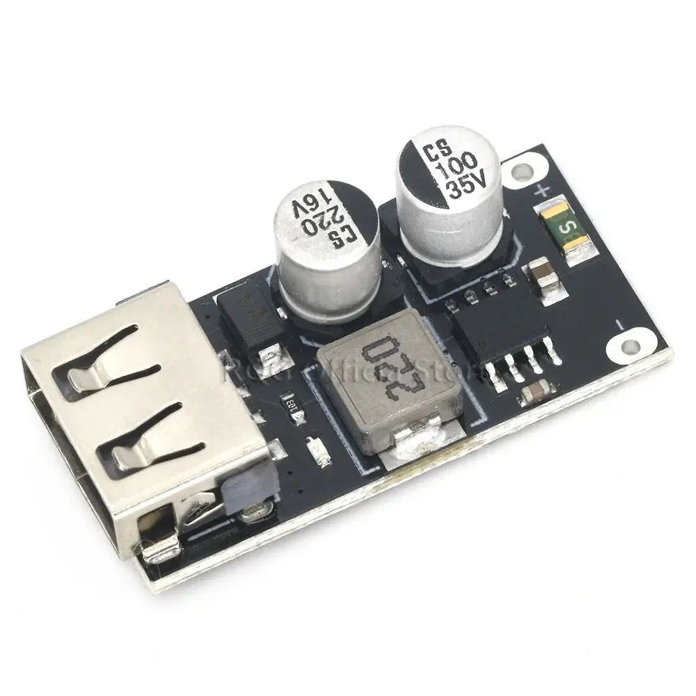 QC3.0 QC2.0 USB DC-DC Buck Chuyển Đổi Sạc Chức Module 6-32V 9V 12V 24V để Nhanh Chóng Sạc Nhanh Bảng Mạch 3V 5V 12V