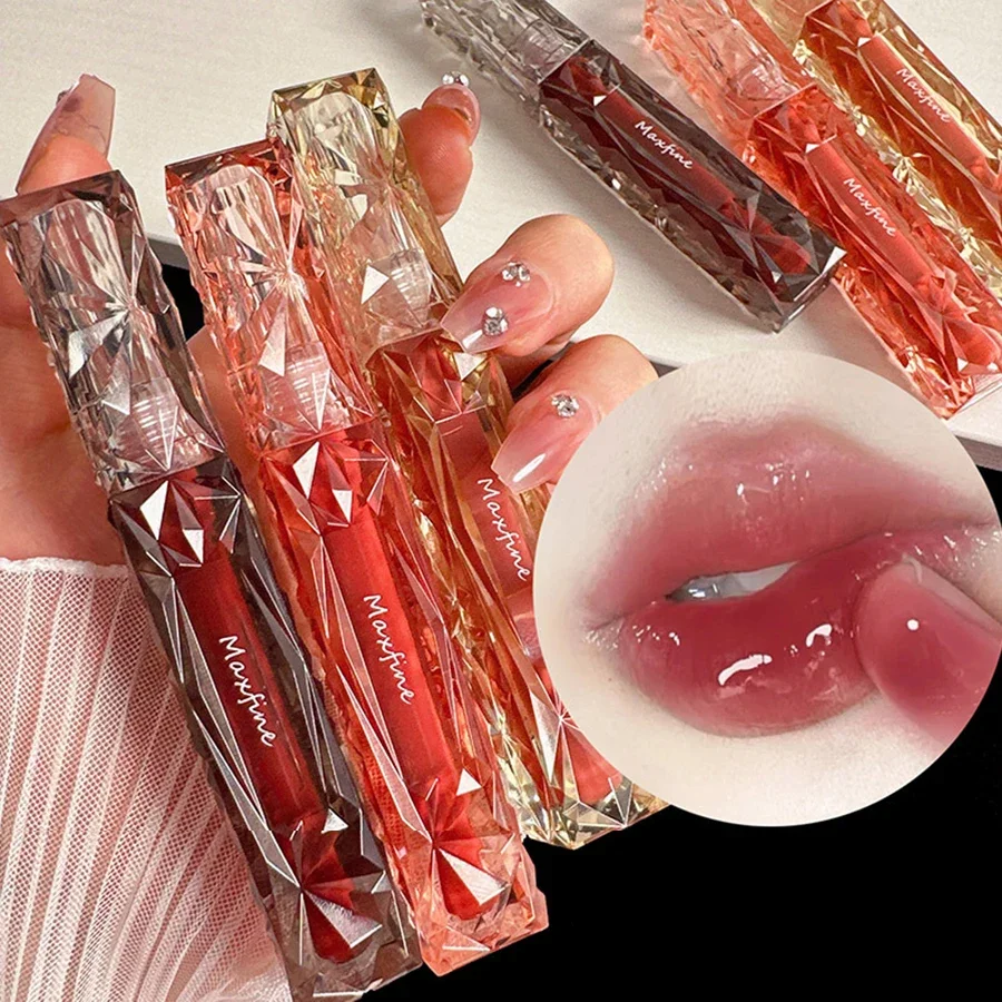 Lucidalabbra a specchio Lucidalabbra Rossetto liquido idratante per labbra Lucidalabbra schiarente e non sbiadito a lunga durata