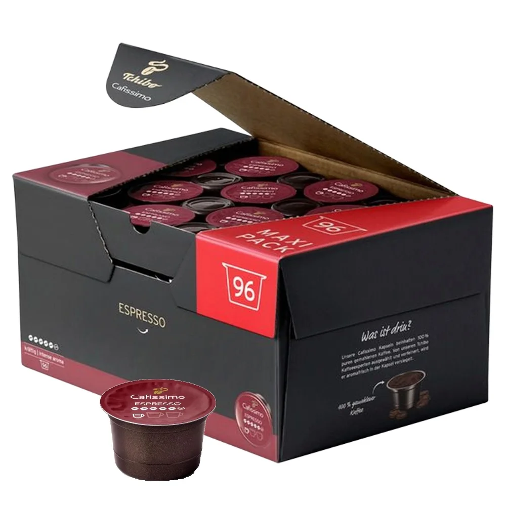 Kapsułki do ekspresu TCHIBO Cafissimo Espresso Intense 96szt