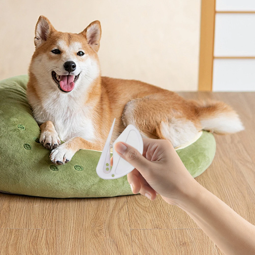 Peigne à nœud ouvert pour animaux de compagnie, chat, chien, chiot, perte de fourrure, tondeuse de toilettage, épilation, nouveau