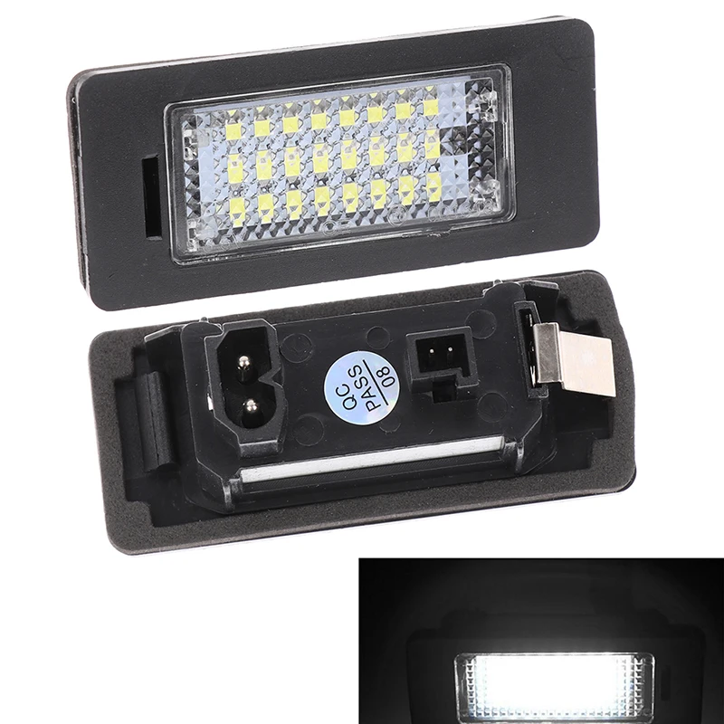 Luz LED para matrícula de coche, luces traseras para Bmw E39, M5, E70, E71, X5, X6, E60, M5, E90, E92, E93, M3