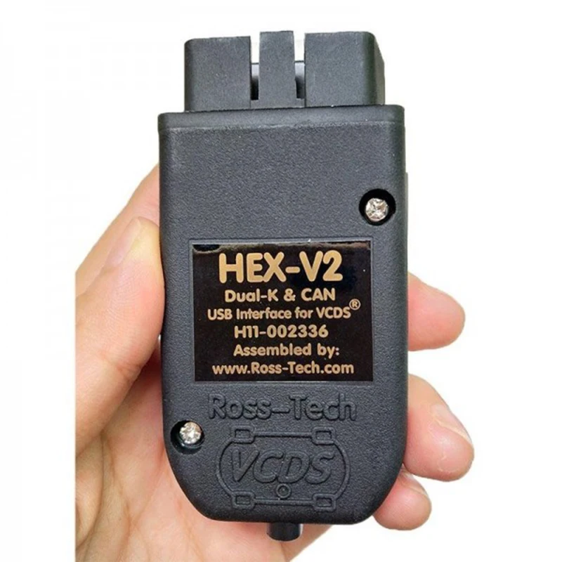 2025 más nuevo ilimitado VINs VCDS Auto com codificación de diagnóstico VAG COM VAG HEX V2 interfaz de Hardware para VW AUDI Skoda Seat Real V2