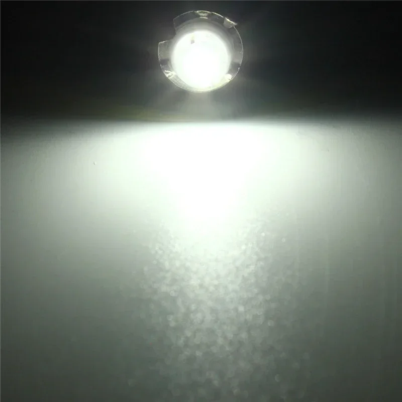 Bombilla LED para linterna de enfoque, repuesto P13.5S PR2, 0,5 W, antorchas LED, lámpara de luz de trabajo, 60-100 lúmenes, CC, 3V, 4,5 V, 6V, blanco cálido/puro
