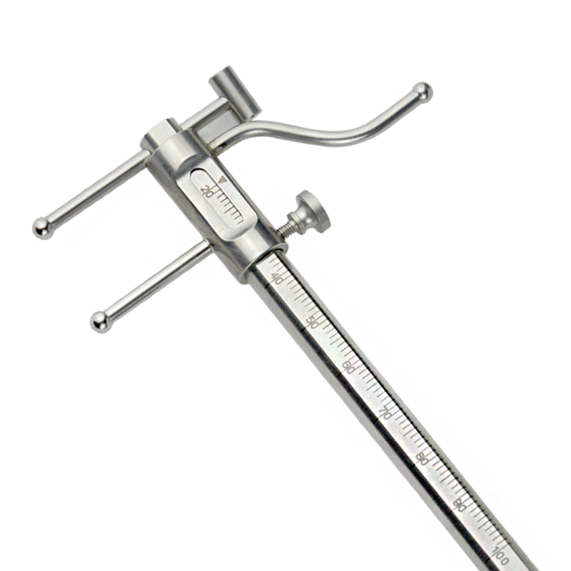 歯科インプラント測定ゲージ、歯科用スライディングキャリパー、歯科矯正チンインジケータ、定規、VDO定規、1個