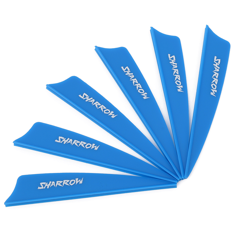 Plumas de flecha de tiro con arco de 3 pulgadas, 50 Uds., plumas de plástico, paletas de goma, remeras para accesorios de eje de flecha de carbono y fibra de vidrio de aluminio