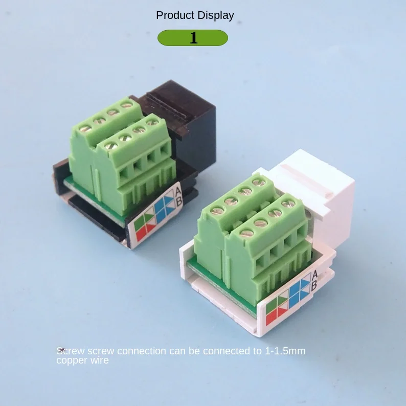 5 шт. RJ45 CAT5e Ethernet Keystone jack зажим проводной модульный настенный штекер, черный, белый