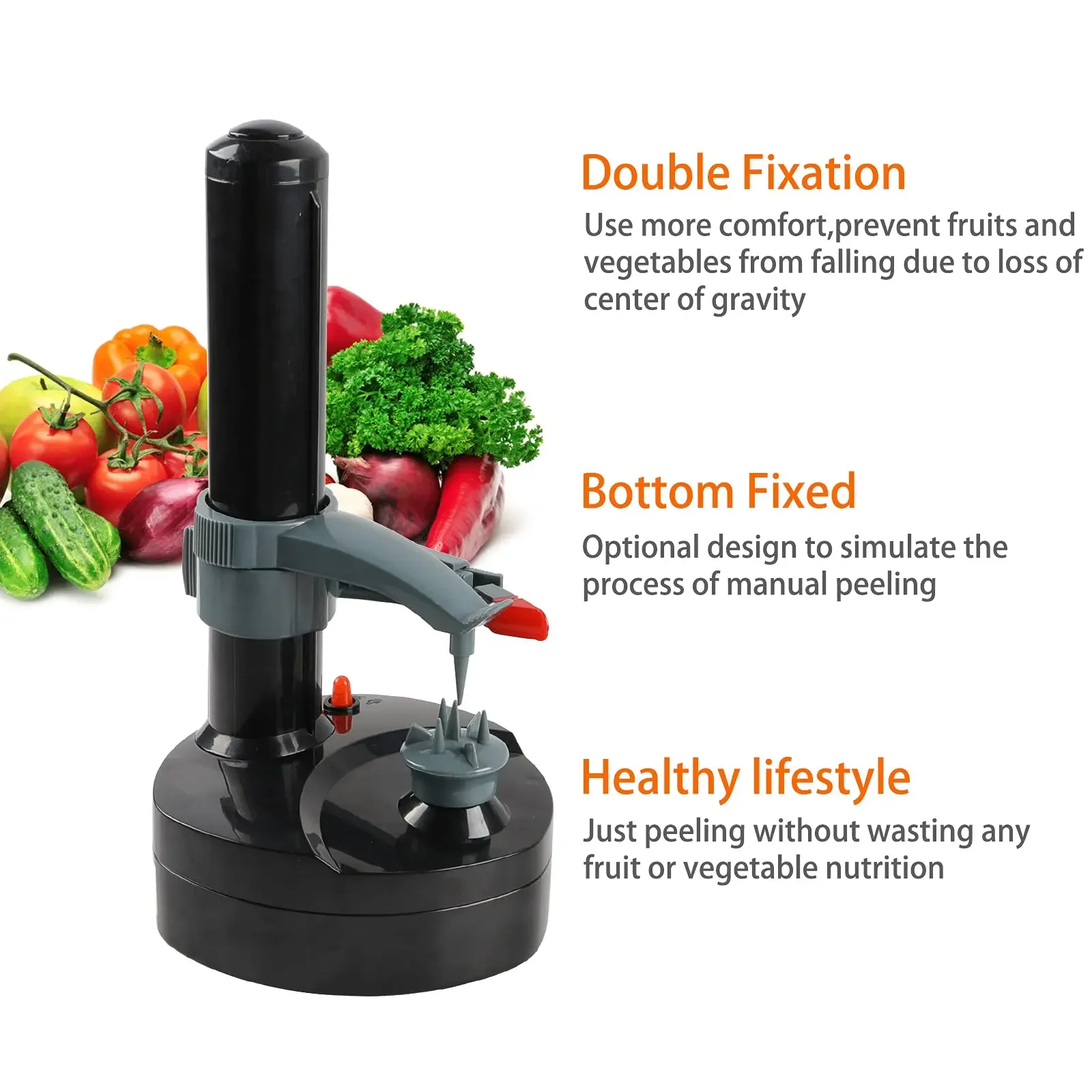 มัลติฟังก์ชั่ไฟฟ้าอัตโนมัติ Peeler Multi-Function ผลไม้และผัก Peeling เครื่อง Planing