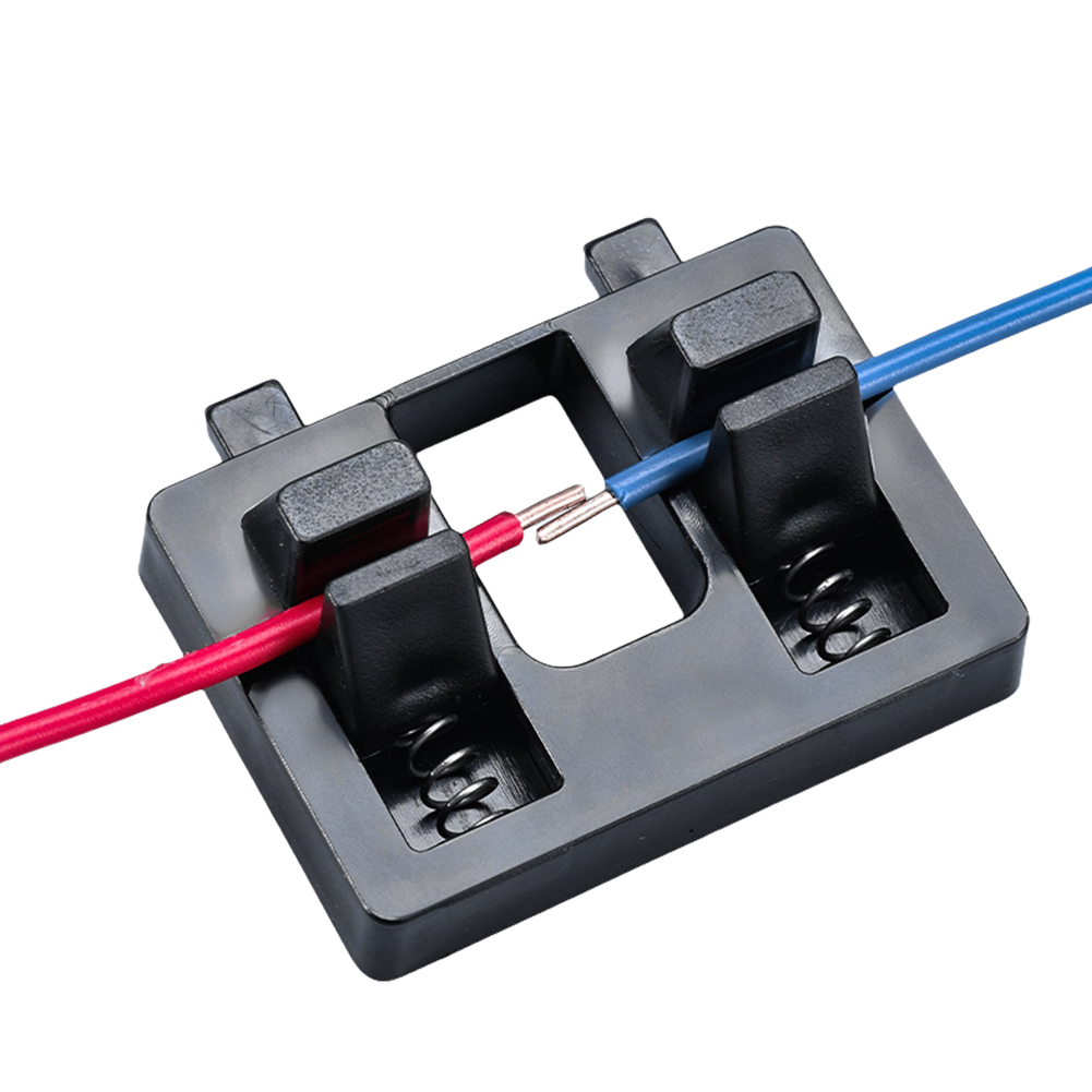 Accesorio de alambre de soldadura, abrazadera de mesa de soldadura gruesa, abrazaderas de Cable, abrazadera de mesa de soldadura, abrazadera fija, herramientas de reparación de soldadura, 1/2 Uds.