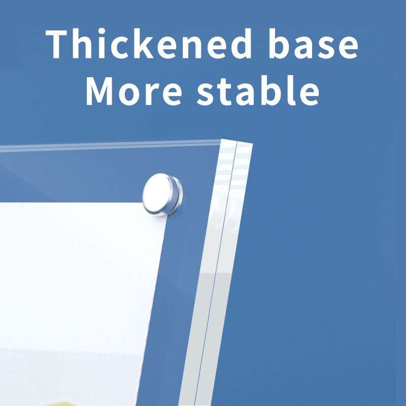 A4 Preis anzeige tisch Marke Acryl Steht isch Set Tisch Set Menü Werbung Preisliste a5a6 starkes magnetisches Tischs child