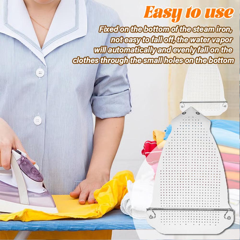 Universal Iron Protective Cover Shield, Iron Board Shoe Covers, Ironing Cloth to Protect Clothes, Electric Irons Protector Pads