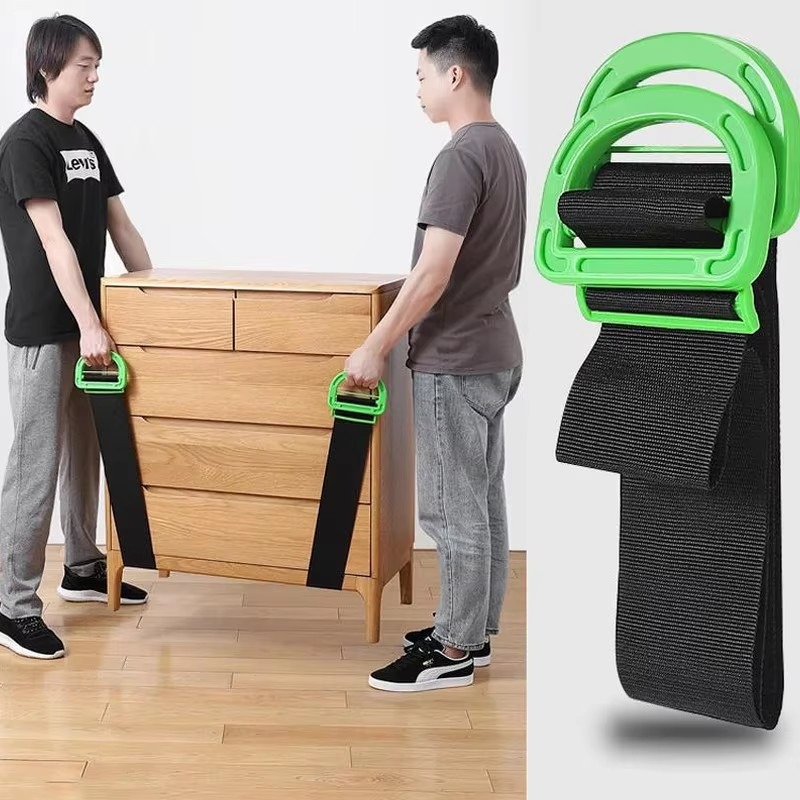 Furniture Moving Straps Adjustable Moving Wrist Forearm Forklift Lifting Strap Heavy things Transport Mover Straps Easy Convey