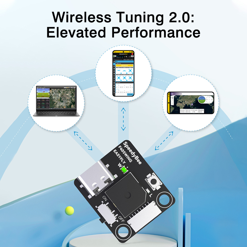 SpeedyBee F405 ウィングミニフライトコントローラー固定翼 FC ArduPilot INAV RC FPV 飛行機フリースタイルレーシングドローン Quadcopter