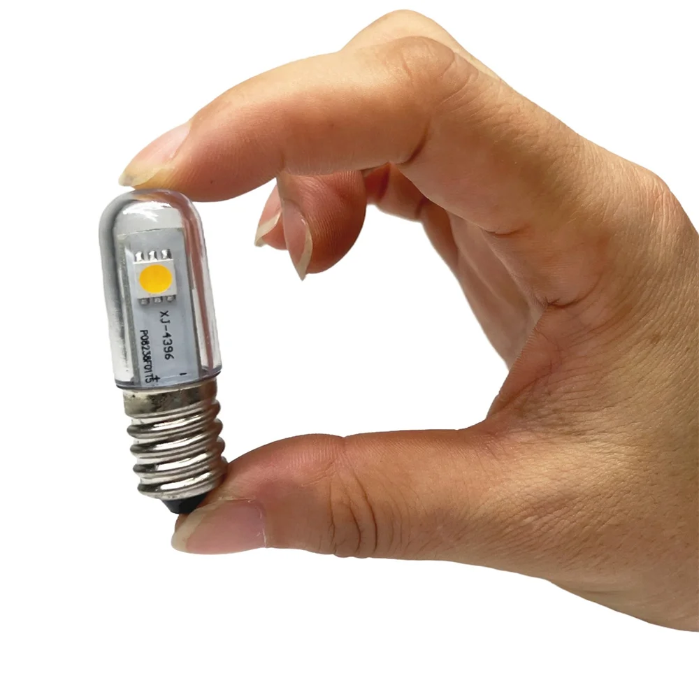 Mini E14 LED Lampadina per frigorifero SMD5050 0.5W 1W Frigo Forni a microonde Cappa da cucina Tavolo da notte Lampada per macchina da cucire Lampada LED