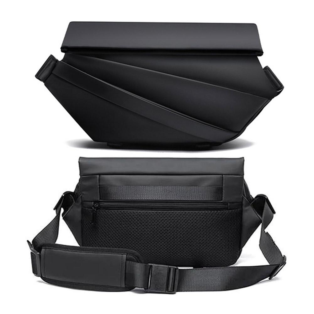 Sling Bag Versatile Crossbody Bag for Men with Adjustable Shoulder Strap Water-resistant Shoulder Bag for Cycling Travel Hiking