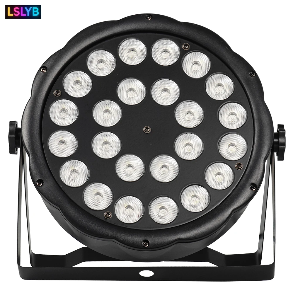 24x18 Вт RGBWA UV 6in1 Led Par Light Полноцветный сценический светильник для окрашивания для бара, диджея, дискотеки, вечеринки, Рождества, свадьбы