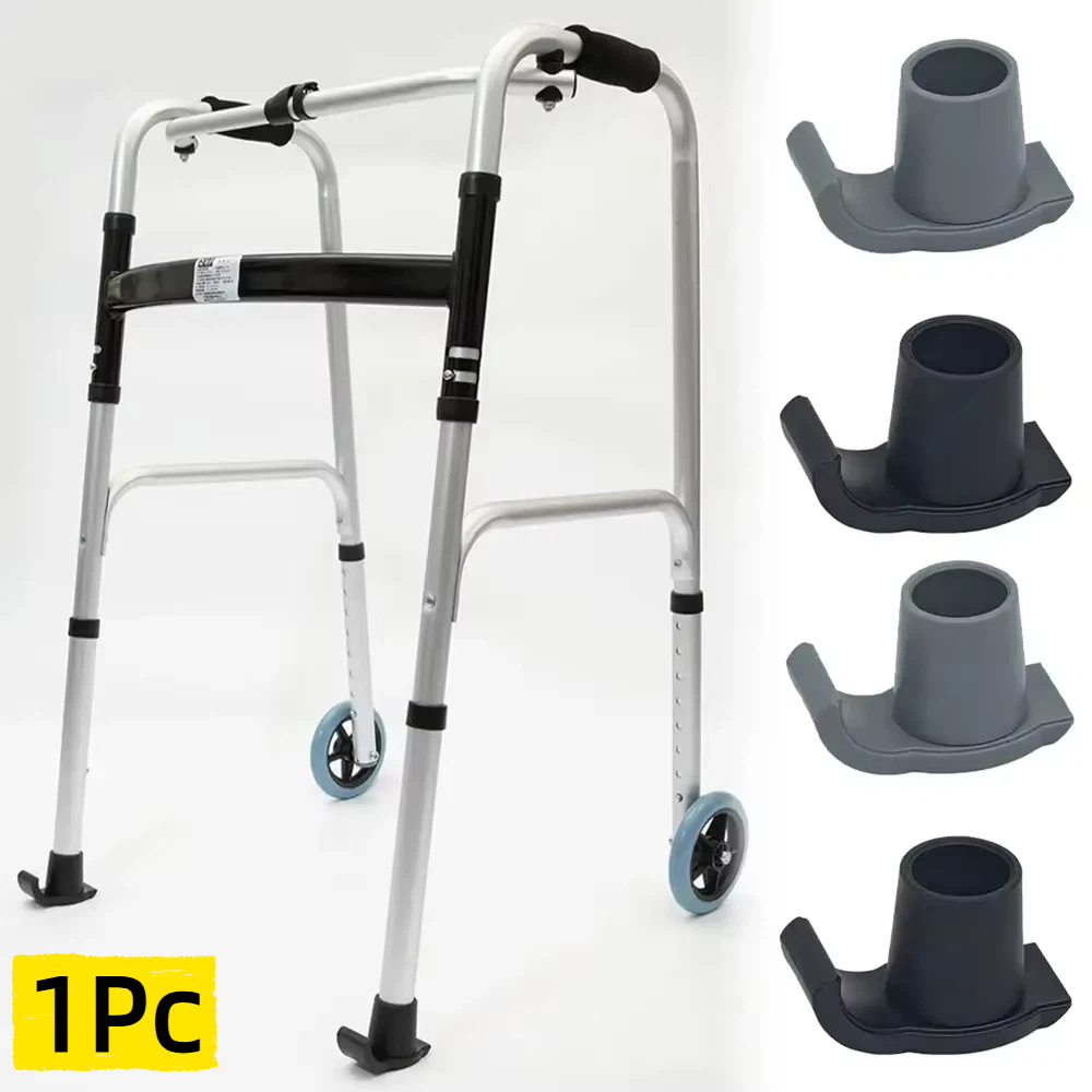 Резиновая подушечка для ног для пожилых людей, вспомогательная подушечка для ходунков, санки, подушечка для ног для инвалидов, индивидуальные принадлежности для пожилых людей 25/28 мм