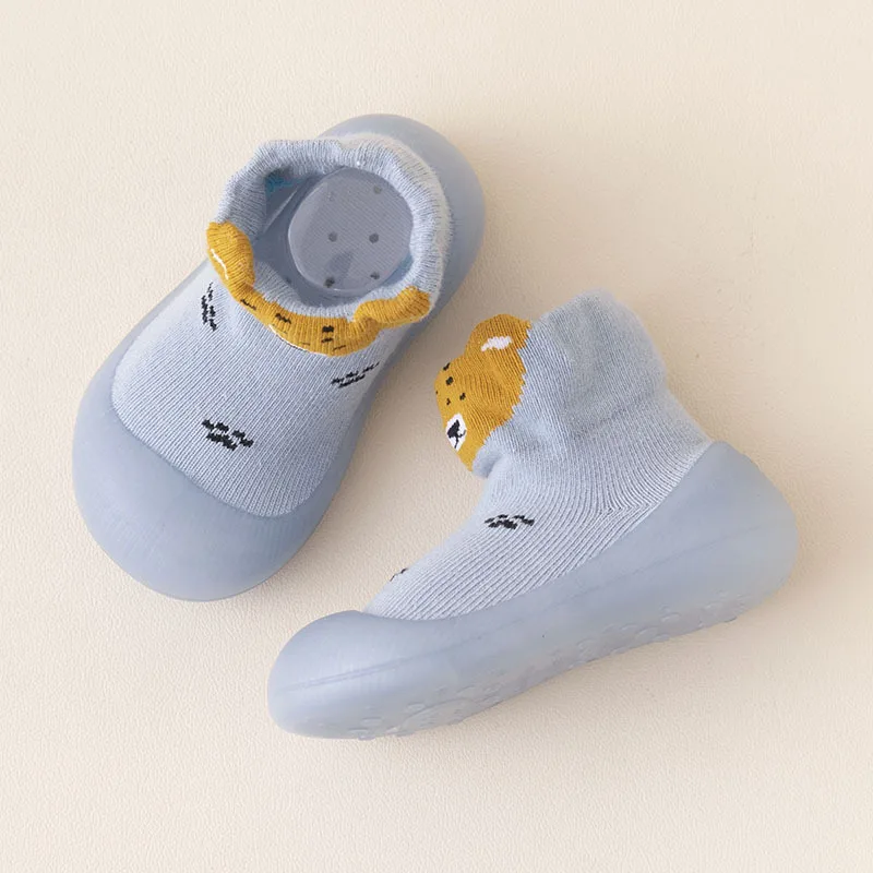 Yibubu รองเท้าเด็กในร่ม Soft Soled ลื่นรองเท้าเด็กวัยหัดเดินตาข่าย Breathable ถุงเท้าแฟชั่นน่ารักถุงเท้ารองเท้า KD03