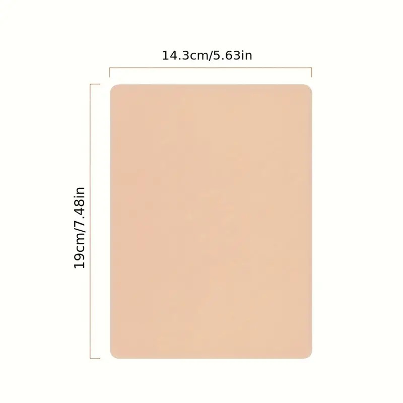 5 uds piel de práctica de tatuaje en blanco, piel de práctica de Microblading de doble cara para tatuaje, cejas, labios Kit de tatuaje suministros de tatuaje