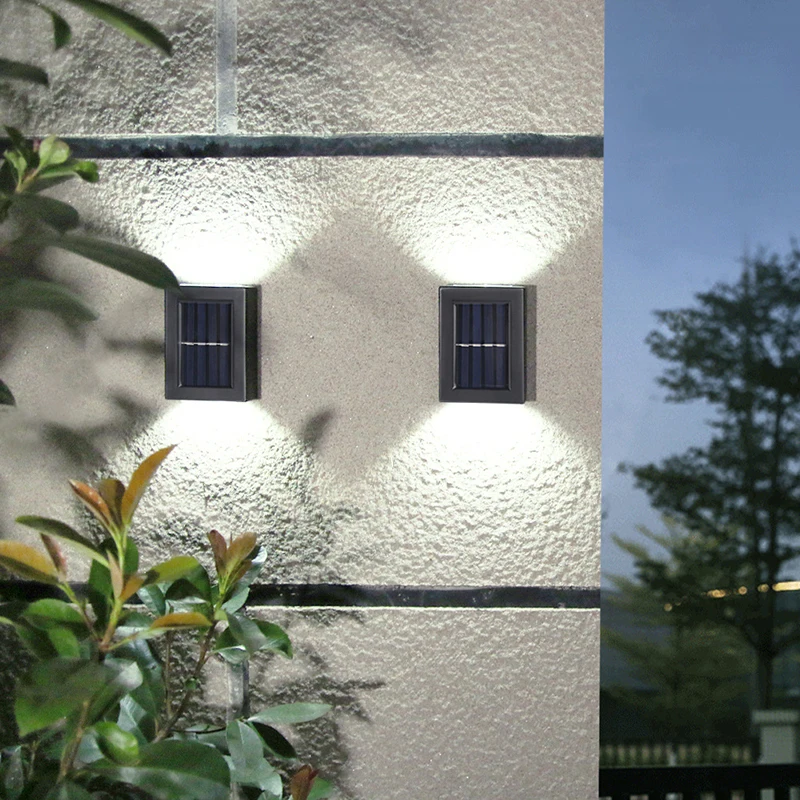 1-16 個ソーラーランプ屋外 LED ライト IP65 防水庭の装飾バルコニー庭街路壁の装飾ランプガーデニングライト