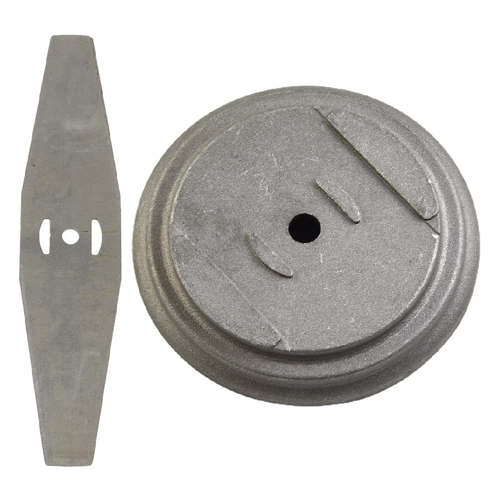Edelstahl Rasenmäher Klinge Montage Abdeckung Adapter Für Gras Trimmer Pinsel Cutter Lithium Elektrische Rasenmäher Adapter